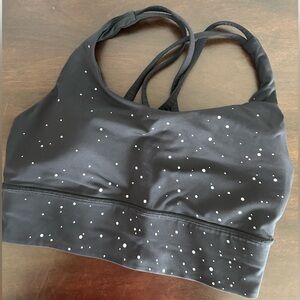 Lululemon sports bra black size 6